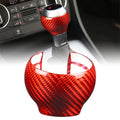 Carbon Red Shift Knob for Audi Q3 (2013–2018)