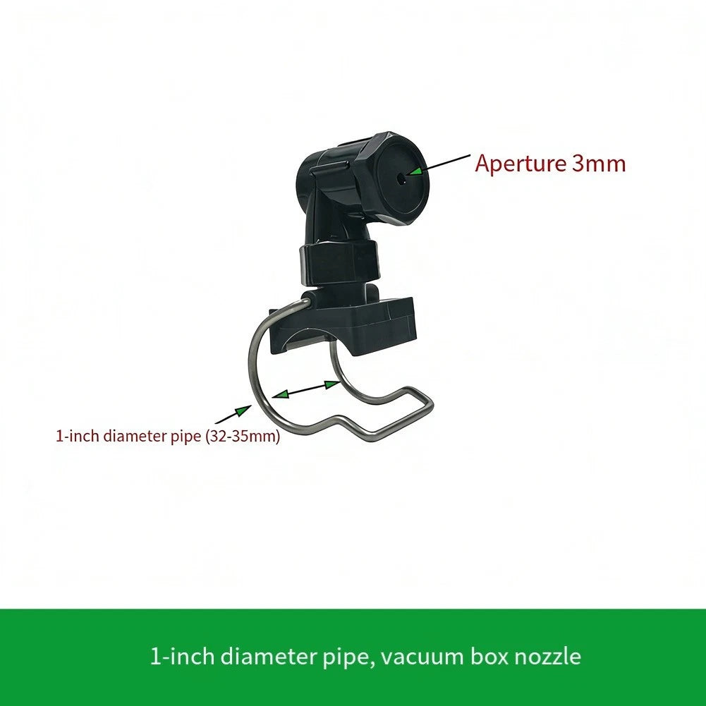 8mm Plastic Hollow Nozzle with Secure Corner Clip for Cooling Box Applications