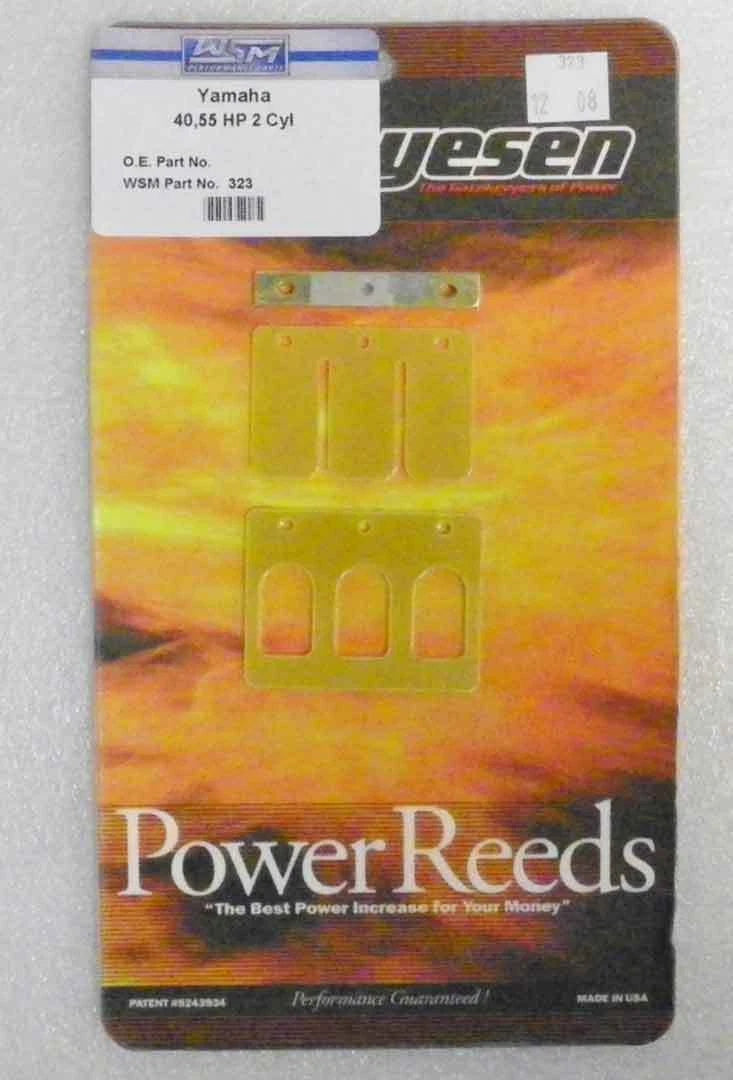 Boyesen Reeds for Yamaha 40/55 Hp 2 Cyl (1989–1997) - 323