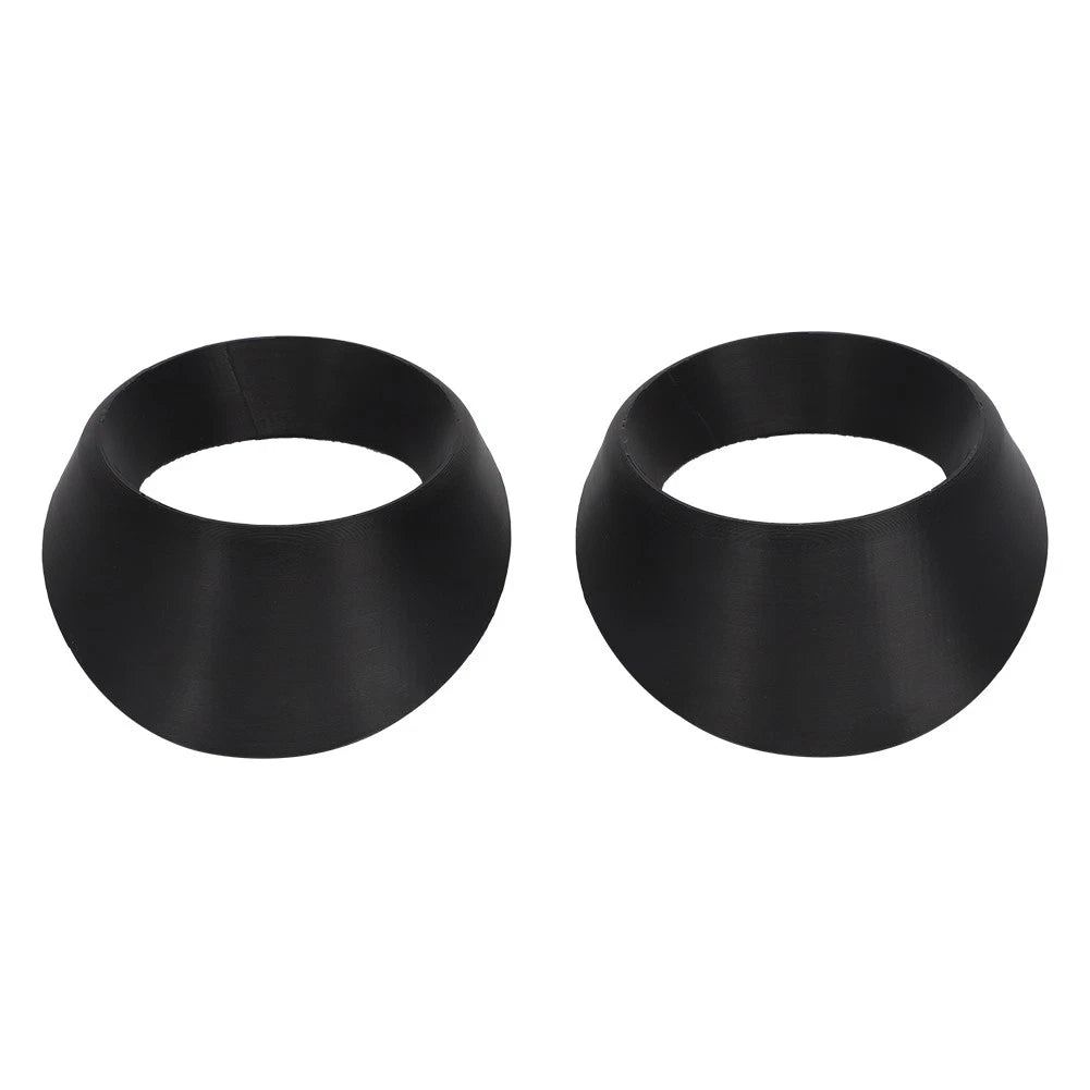 Fog Light Surrounds for Fiat Abarth 500 / 595 (2008–2016) L&R 735528190, 735528191