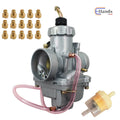 Carburetor & Main Jets for Kawasaki KX60 KX65 Bayou 185 KLF185A (1983–2014)