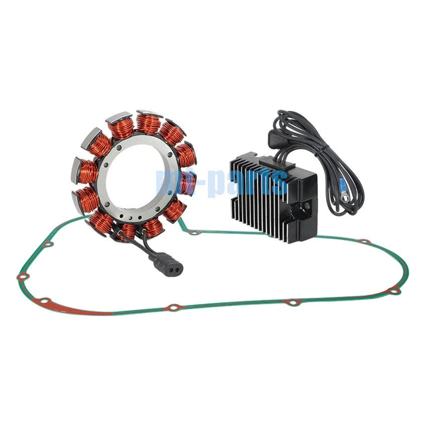 Stator, Regulator Rectifier, Gasket for Harley-Davidson FXR Low Rider (1987–1988)