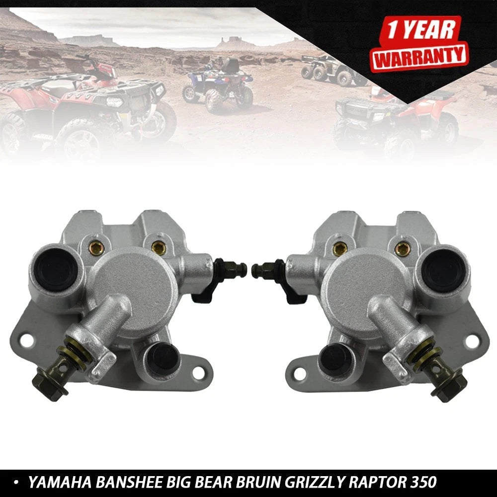 Front Brake Caliper for Yamaha Banshee Big Bear Bruin Grizzly Raptor 350