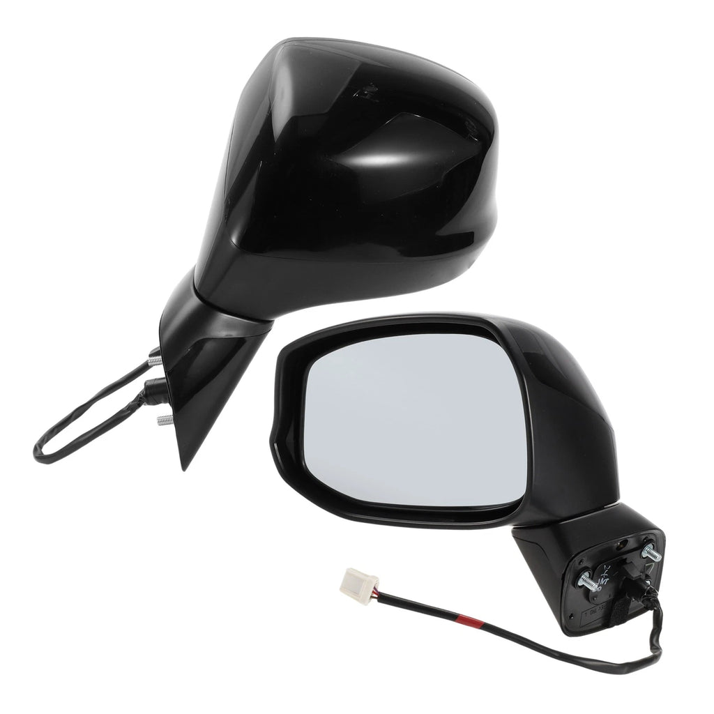 Left Side Door Mirror for Honda Civic (2012–2015) Manual Folding Gloss Black