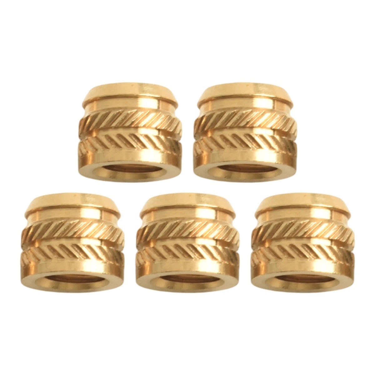 Brass Nuts Inserts Kit 1/4-20 Thread for Automotive Applications
