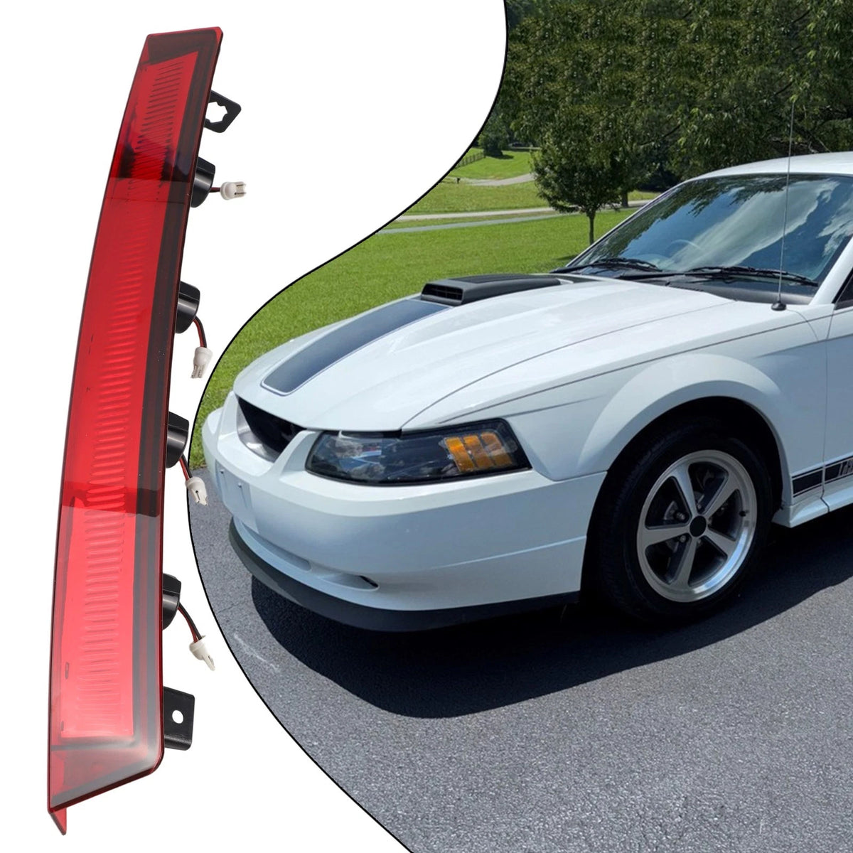 For MUSTANG 1999 2004 Third Brake Light Easy Install with LED Technology