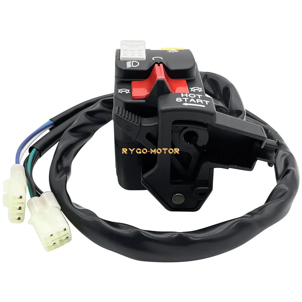 Left Handlebar Stop Switch Headlight for Honda TRX450R (2004–2007)
