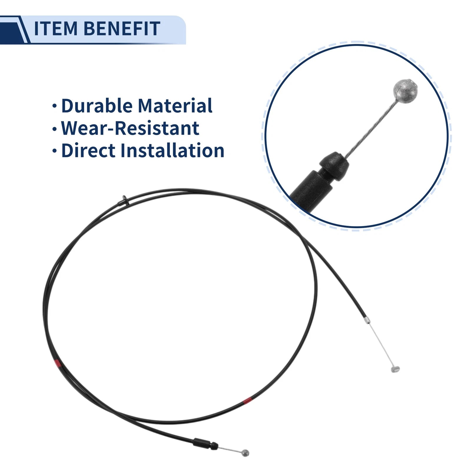 Hood Latch Release Cable for Lexus IS250 (2006–2013) Replacement