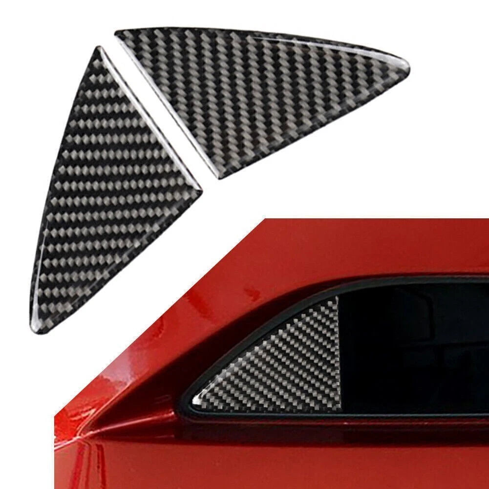 Front Grille Cover Trim for Mazda 3 Axela (2014–2016) Carbon Fiber