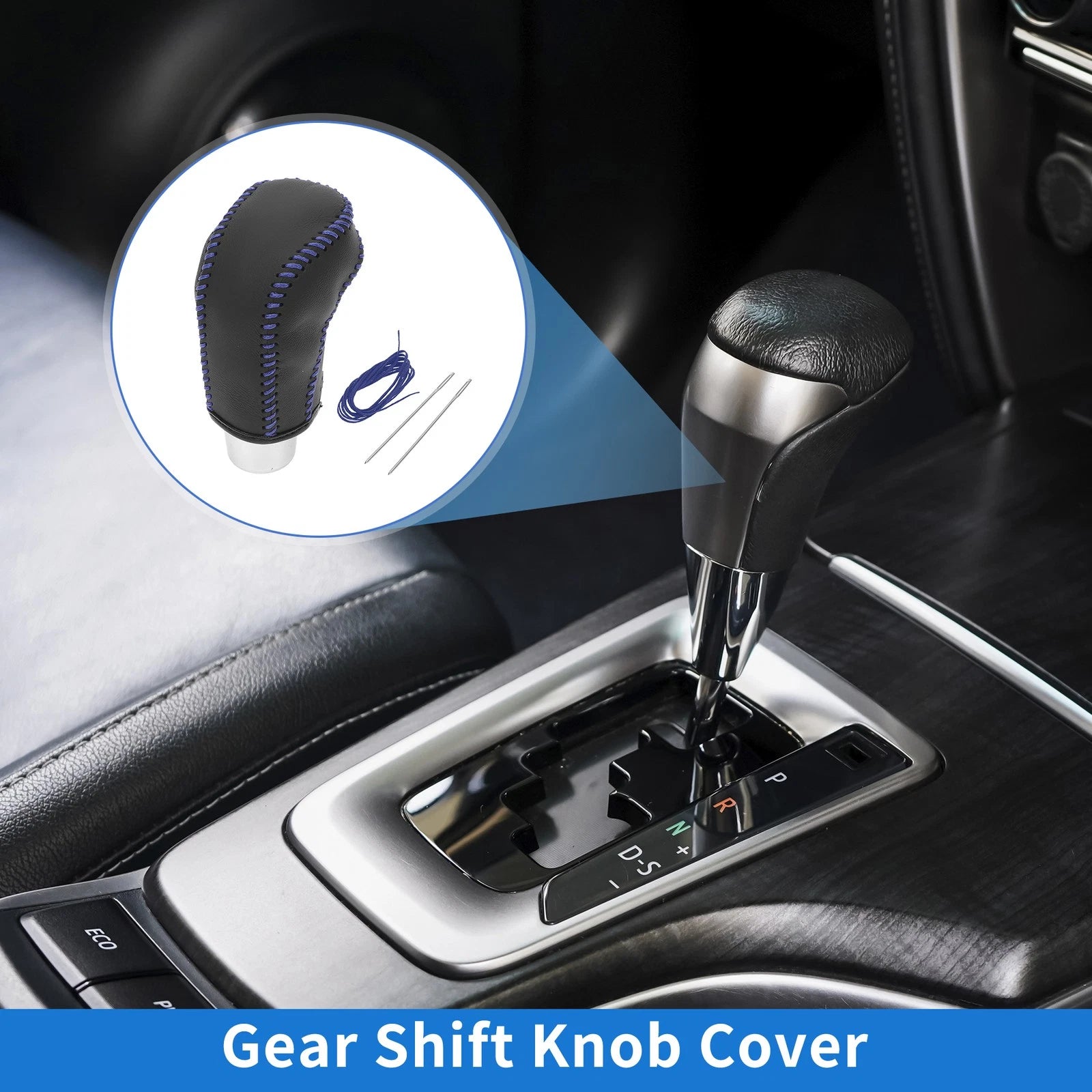 Gear Shift Knob Cover Replacement for Hyundai Tucson (2015–2018)
