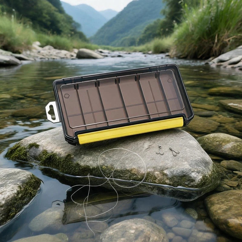 Adjustable Fishing Bait Box for (23x12.5x3.3cm)