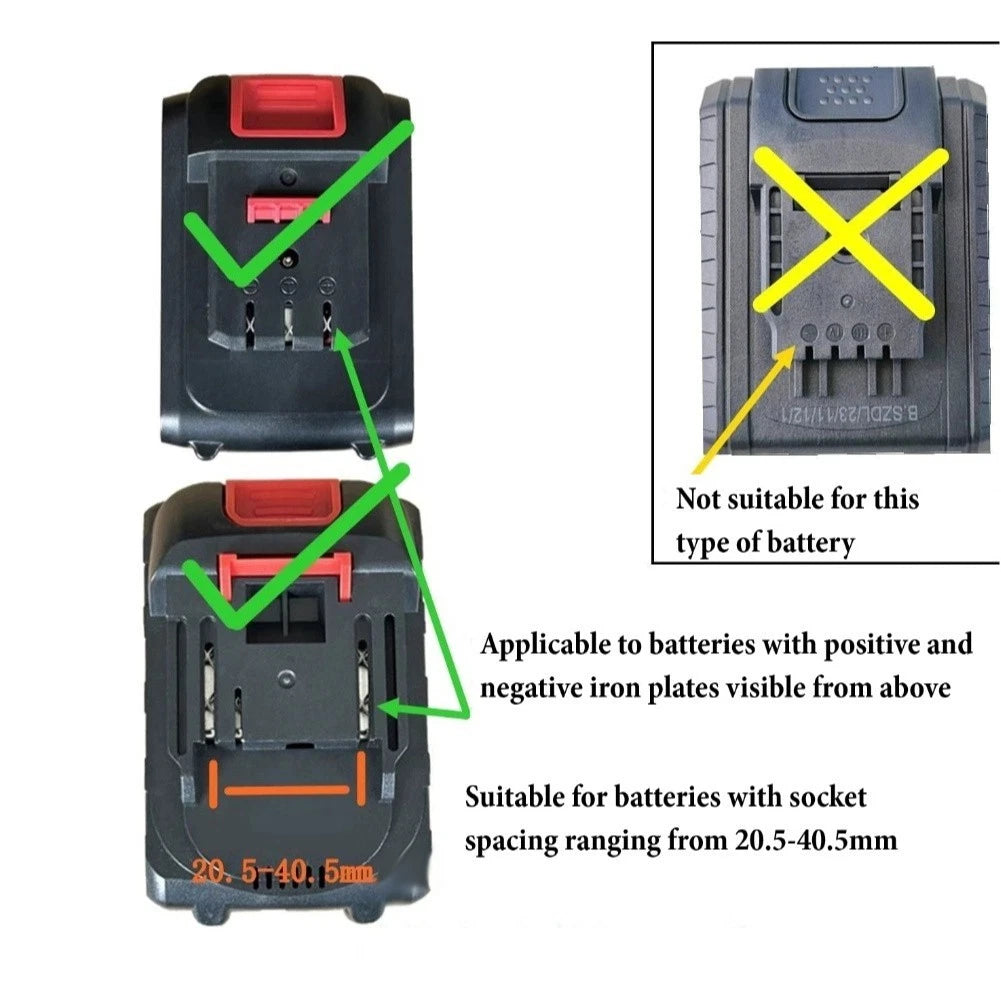 14W LED Portable Mini Flashlight Work Light for 2021V Battery Power Tools