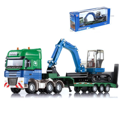 1/50 Flatbed Trailer for Transporter Model (1:50 Scale)