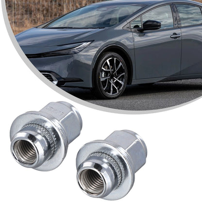 Silver Chrome Lug Nuts for Toyota Lexus (Compatible with Multiple Models)