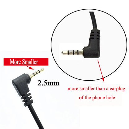 4Pin Extension Wire for Car DVR Dash Camera (2.5mm Jack)