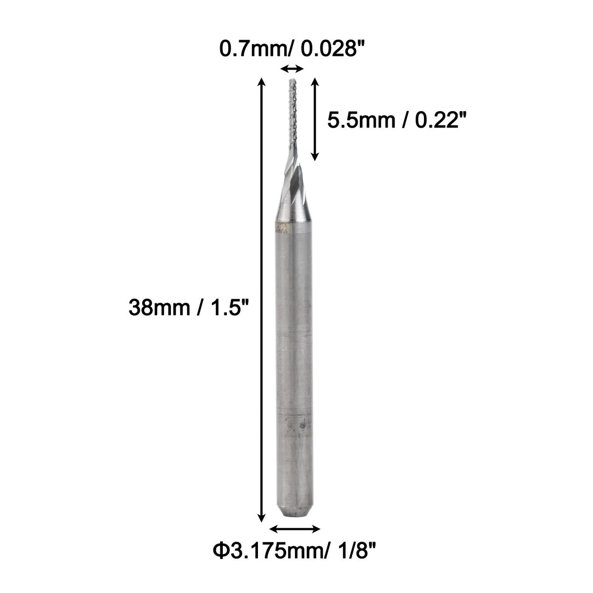 10-Pack of 07 mm Milling Tools for Automotive Design
