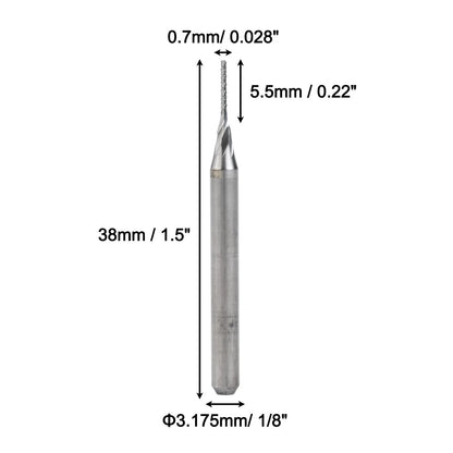 10-Pack of 07 mm Milling Tools for Automotive Design