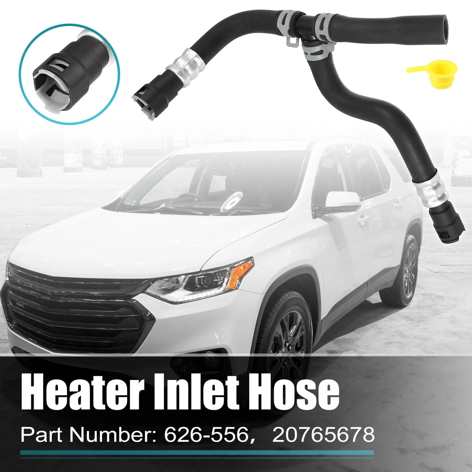 Heater Inlet Hose Replacement for Chevrolet Traverse and GMC Acadia (2007–2017)