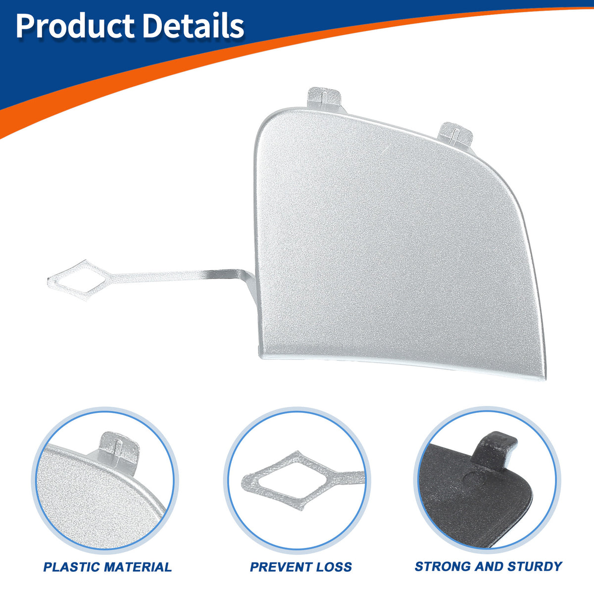 Front Tow Hook Cover Replacement for Mercedes-Benz GLA (2014–2019)
