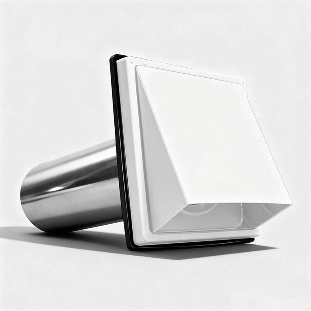 Stainless Steel External Dryer Vent Cover for Easy Install (4-Pack)