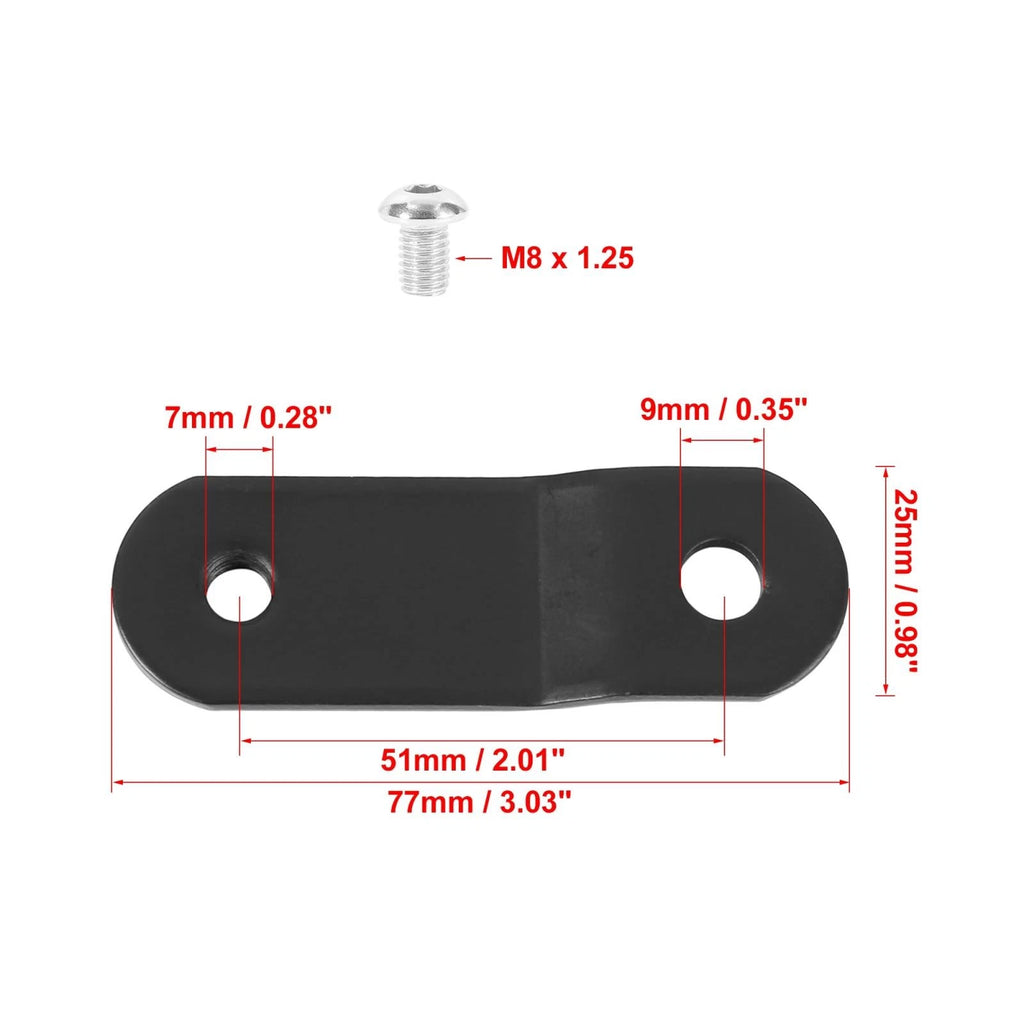 2" Gas Tank Riser Bracket for Harley Davidson Softail