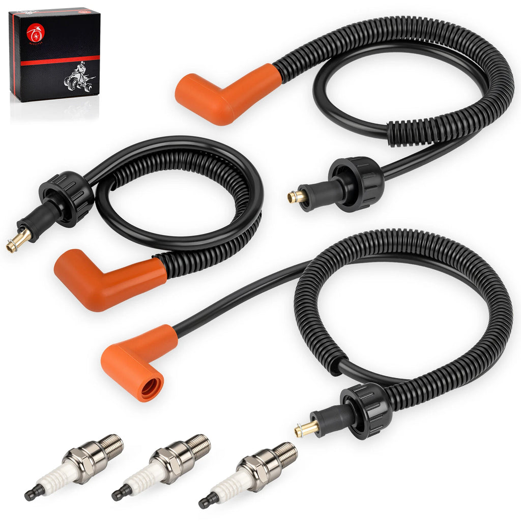 Set of 3 Ignition Coil Wires for Polaris Virage TX Genesis SLTX SLX Pro 1200 (1999–2002)