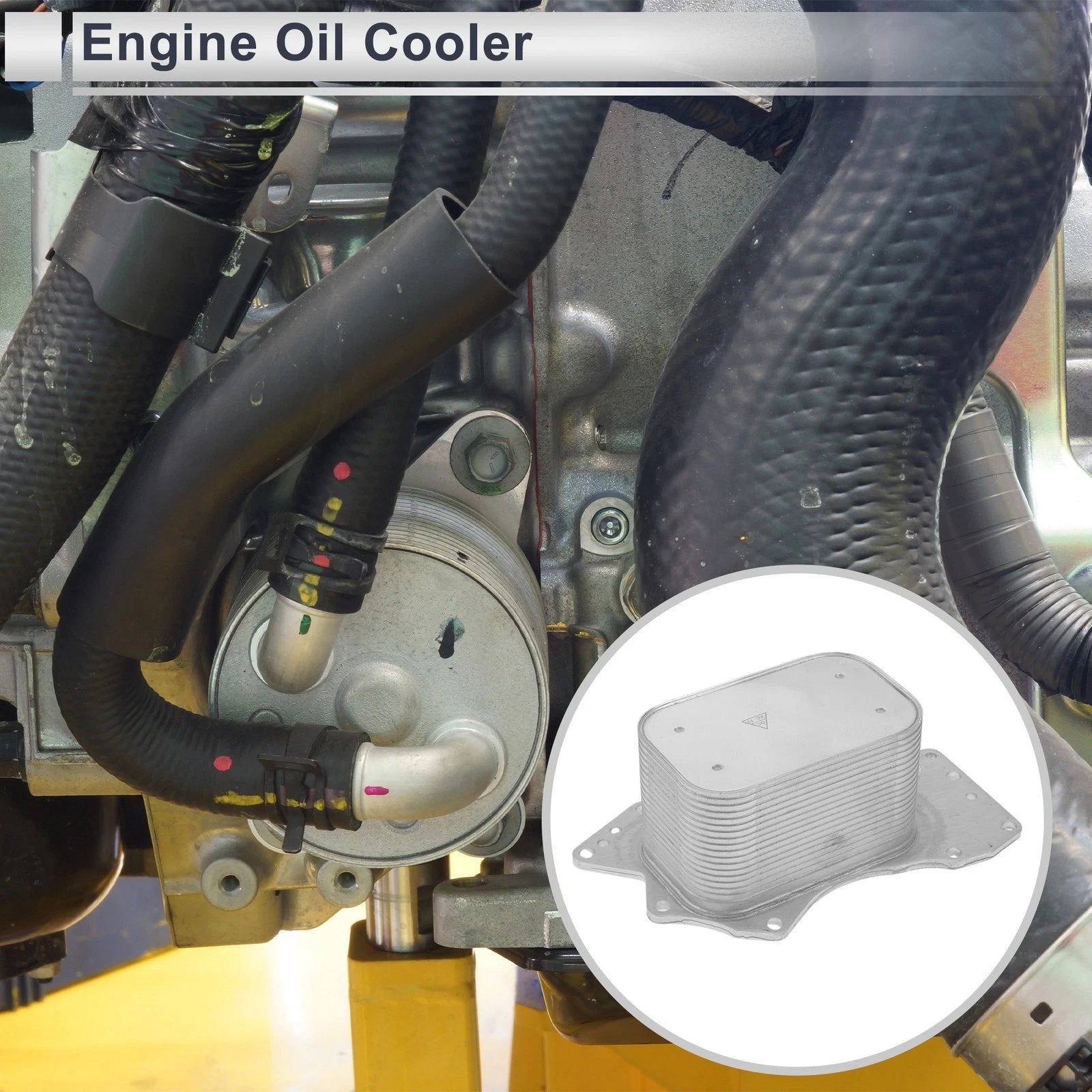 Engine Oil Cooler for Audi Q7 (2008–2011) Replacement Set