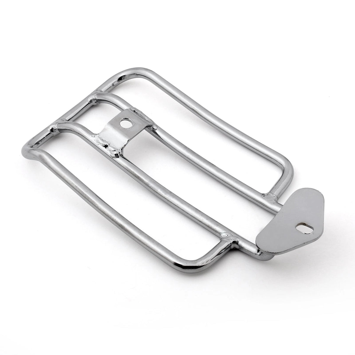 Chrome Solo Rack for Harley-Davidson XL883 1200 Sportster (2004–2015)