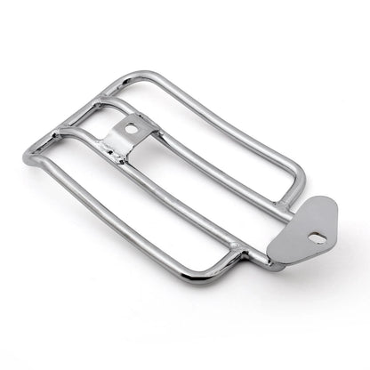 Chrome Solo Rack for Harley-Davidson XL883 1200 Sportster (2004–2015)