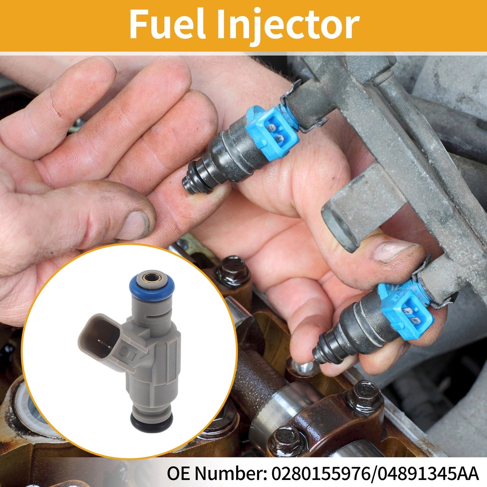 Fuel Injector Replacement for Dodge Caravan 2.4L (2001–2003)