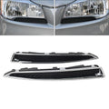 2X Front Headlight Lower Trim Moulding for Ford Escape (2013–2016)