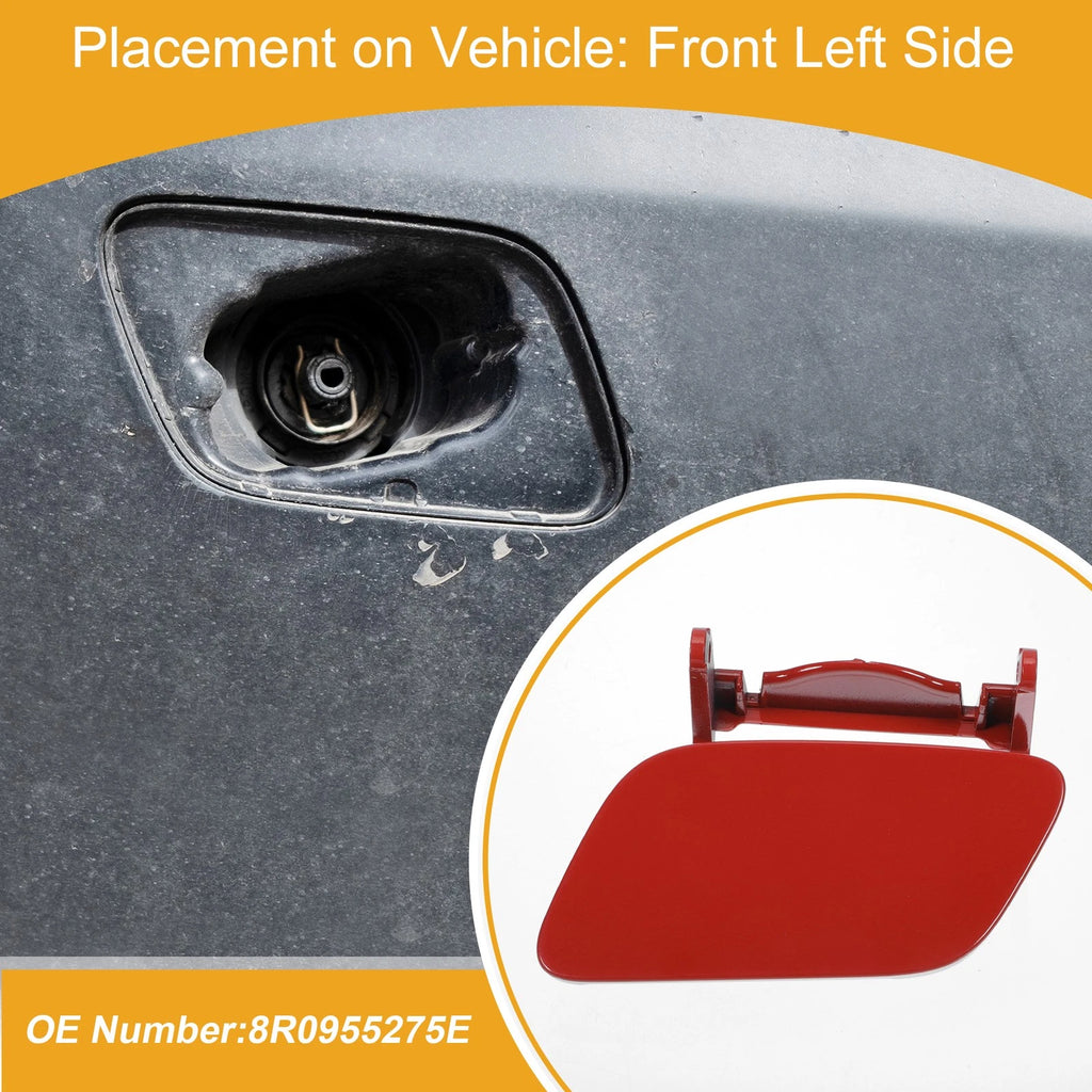 Front Left Washer Nozzle Cover Cap Replacement for Audi Q5 (2013–2017)