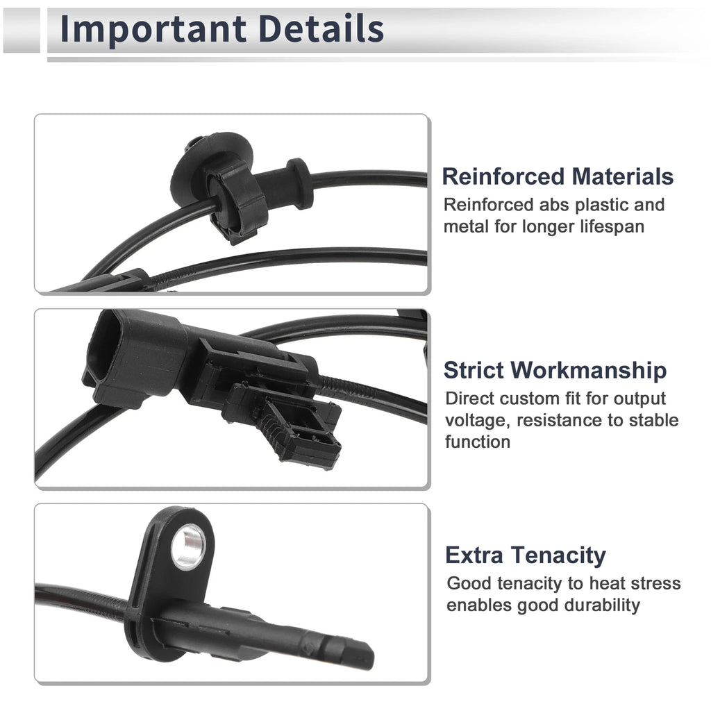 ABS Wheel Speed Sensor for Cadillac ATS (2013–2019) Rear Left/Right