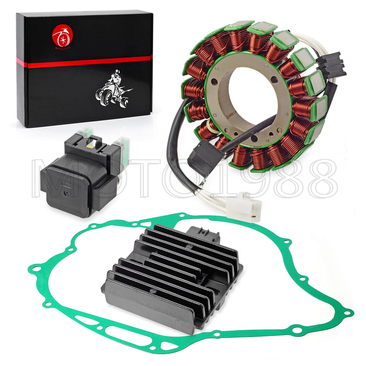 Stator Rectifier Relay Gasket for Yamaha V Star 1100 Classic (1999–2002)