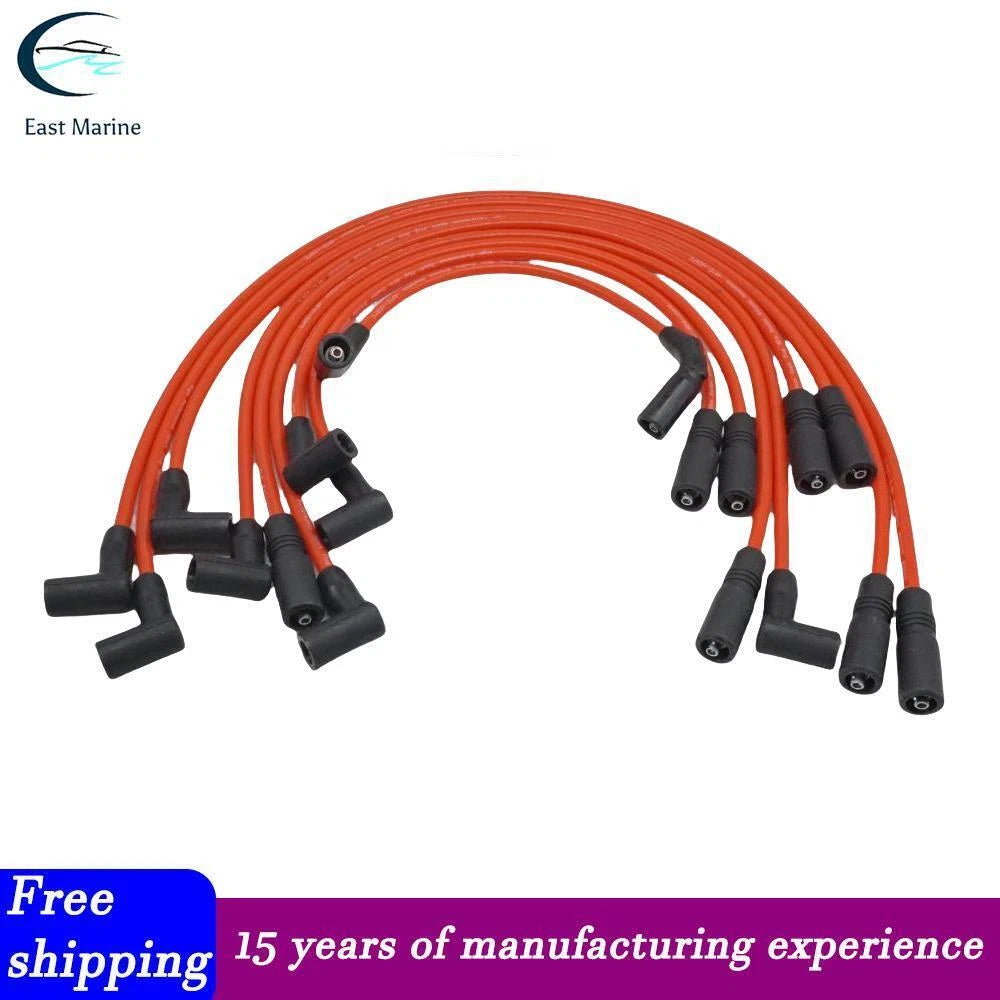 Ignition Spark Plug Wire Set for Volvo Penta V8 5.0L 5.7L (GXI GI OSI)