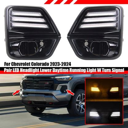 Pair Dynamic Fog Lights for Chevrolet Colorado (2023–2026)