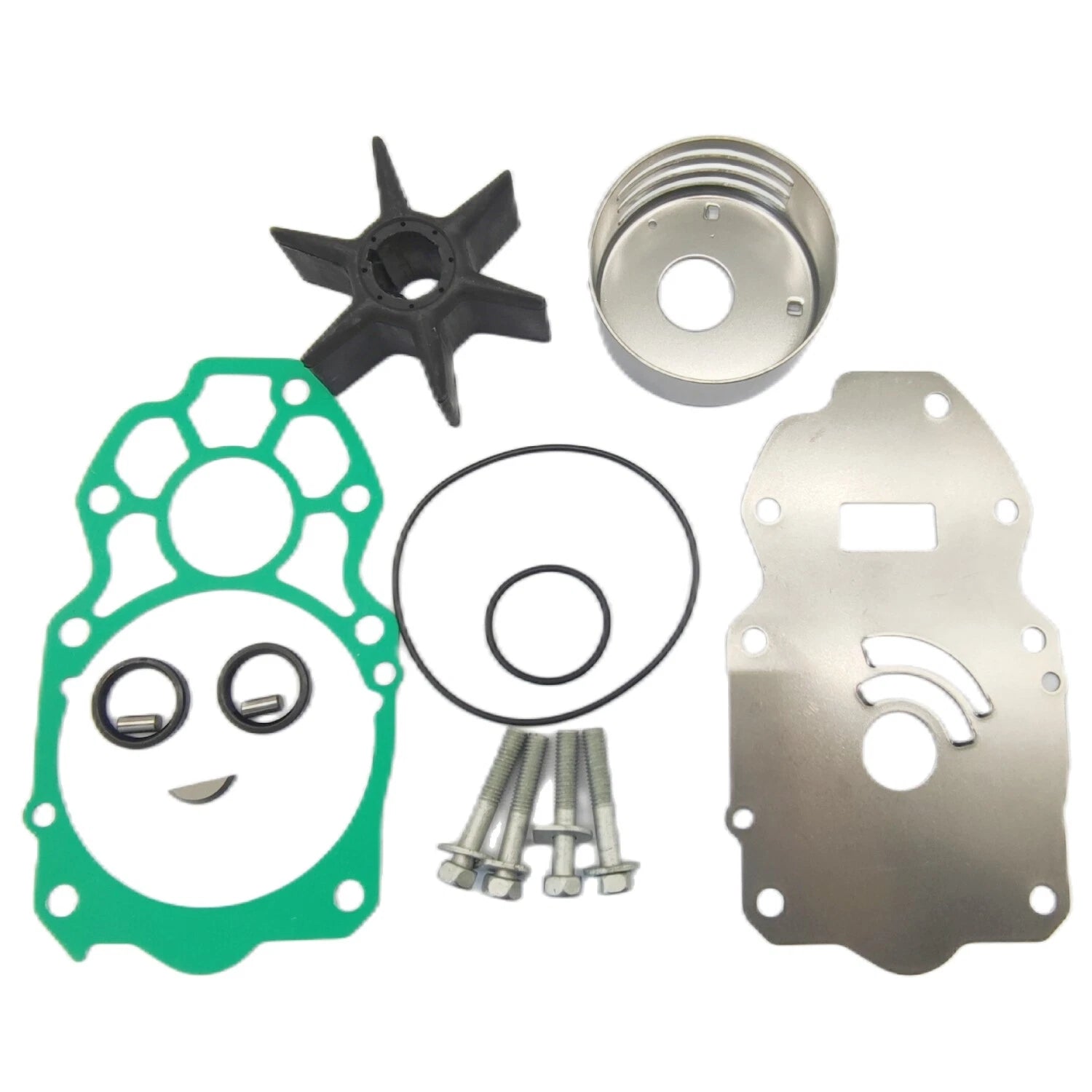 Water Pump Repair Kit for Yamaha F225 F250 F300 (2003–2023) - 6CE-W0078-01-00