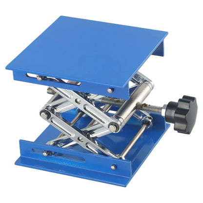 Lifting Stand Rack for Woodworking Engraving Lab