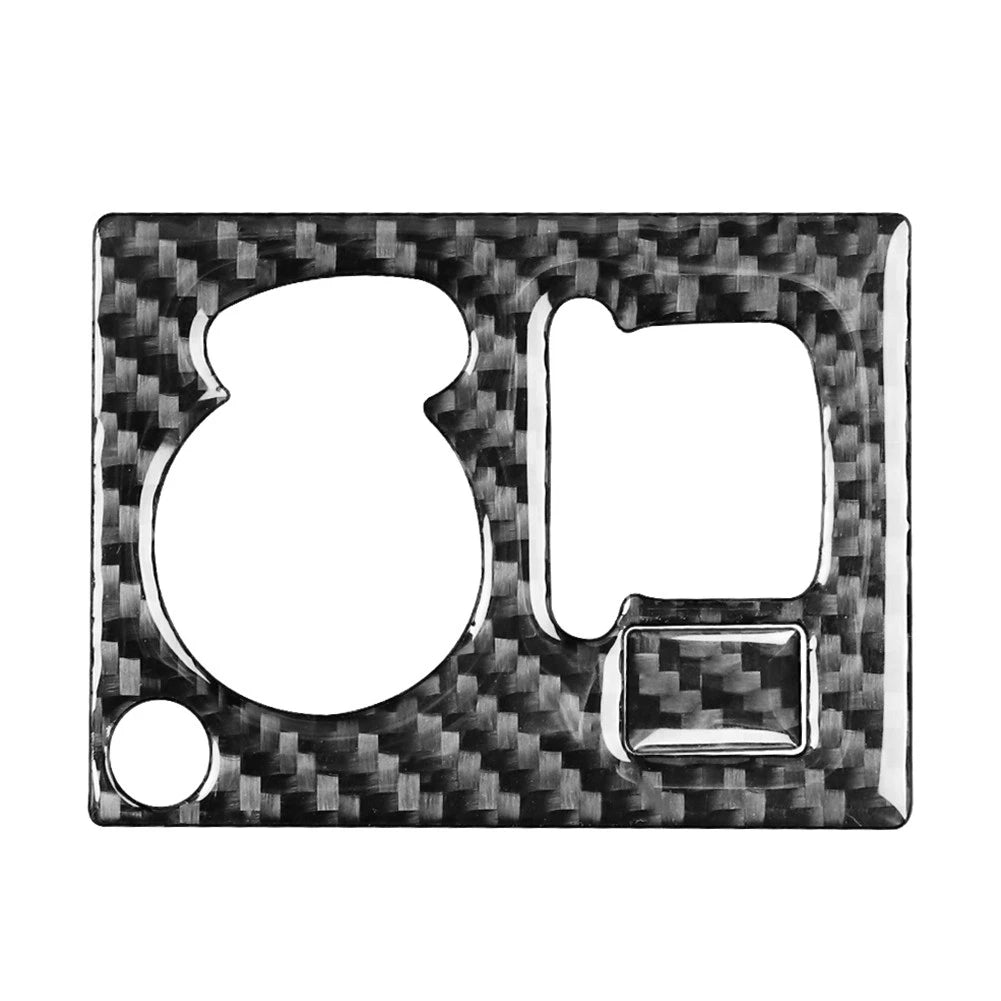 Headlight Switch Panel Button Cover Trim for Chrysler 300 300C (2005–2010) Carbon Black