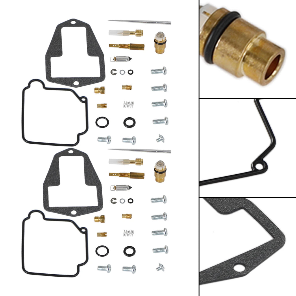 2X Carburetor Rebuild Repair Kit for Suzuki DR250 DR350 (T9)
