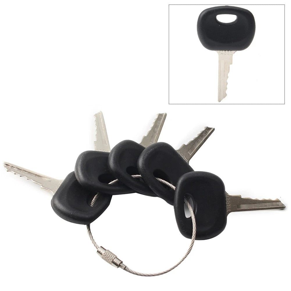 5X Ignition Key for Bomag Heavy Equipment