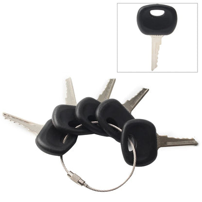 5X Ignition Key for Bomag Heavy Equipment