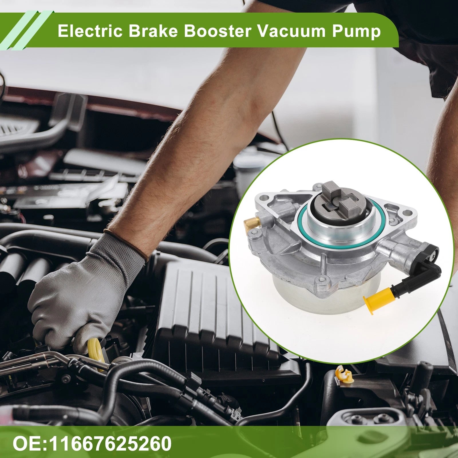 Brake Vacuum Pump Replacement for BMW 3 Series F31 (2012–2015)