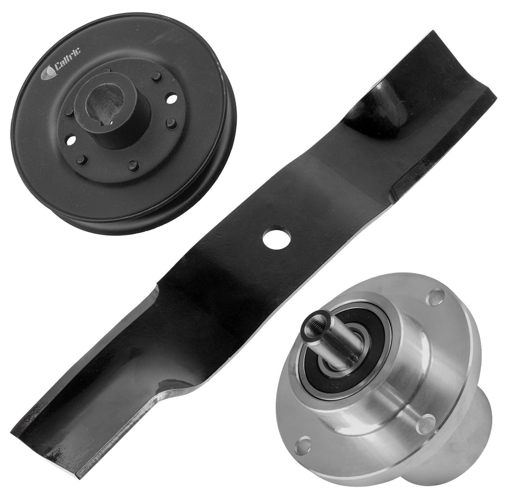 Deck Spindle Assembly with Pulley and Blade for Bad Boy MZ Magnum 42 (2010–2022)