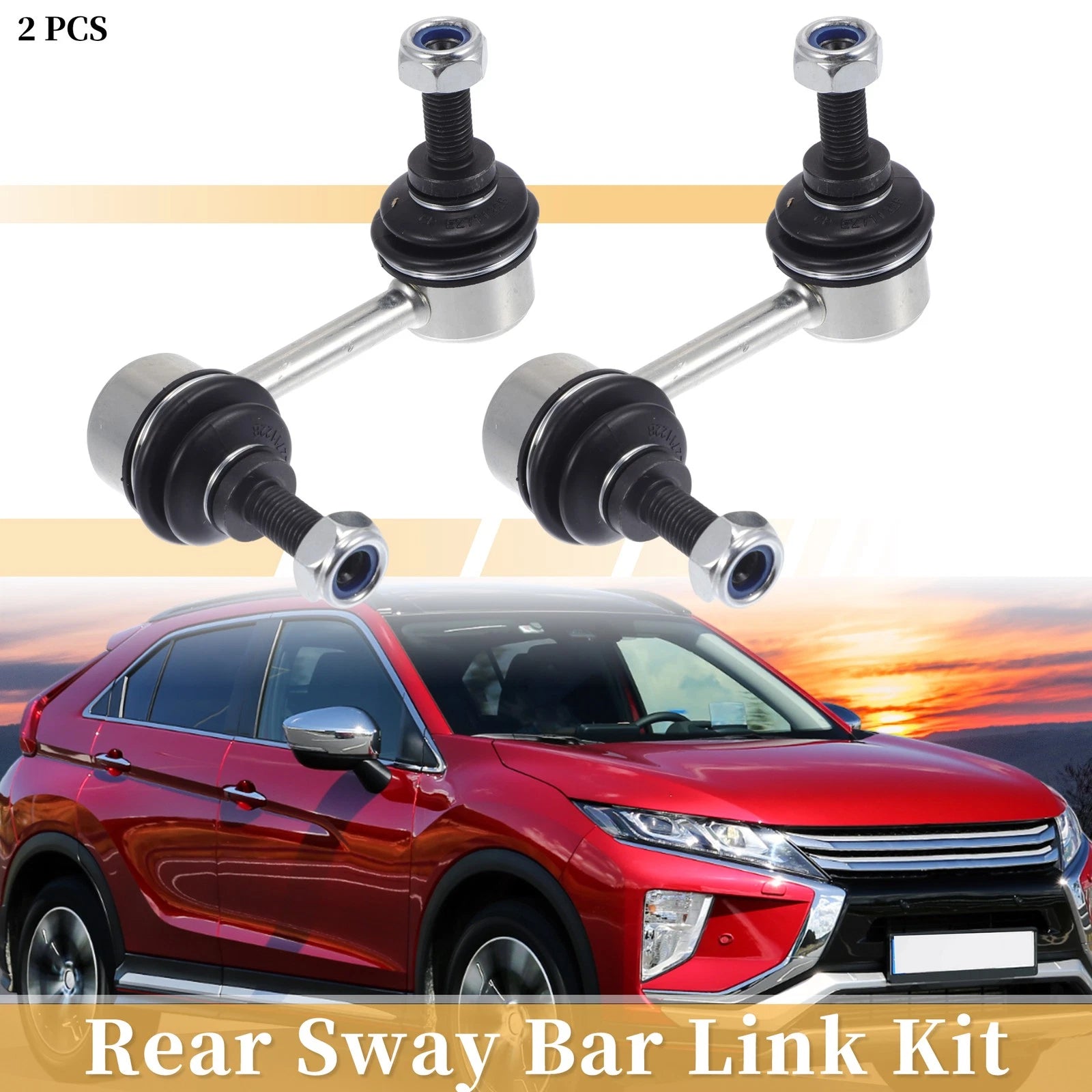 2pcs Rear Stabiliser Sway Bar Link Replacement for Jeep Patriot 2007–2009