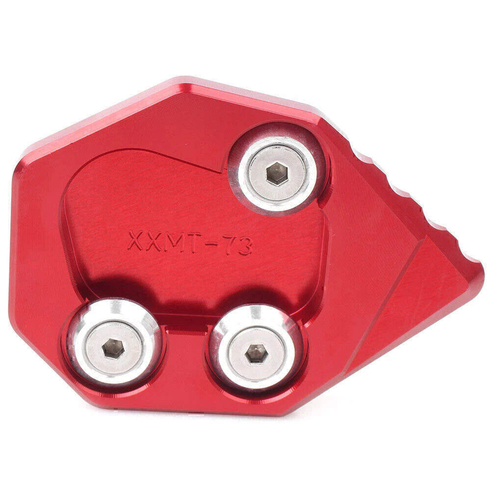 Side Kickstand Extension Plate Red Pad for BMW S1000RR (2015–2021)