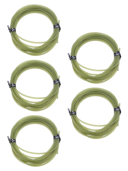 5pcs Rig Tubing 2m Hook Line Sleeve for Carp Fishing Accessories