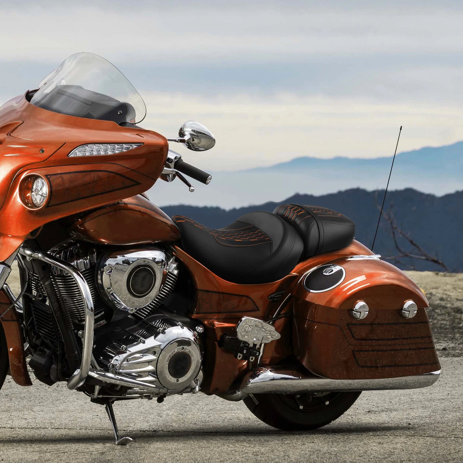 Driver & Passenger Seats for Indian Chieftain (2014–2023), Chieftain Limited (2017–2023)