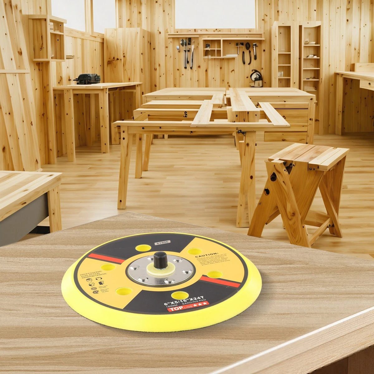 Multi Function Sanding Pad for Orbital Sander
