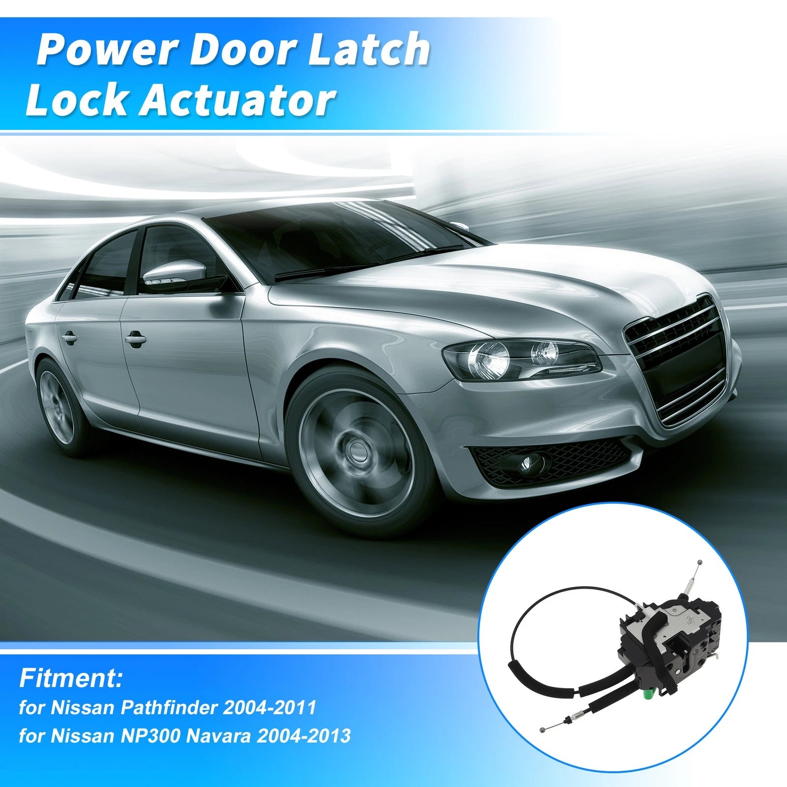 Front Left Power Door Lock Actuator 80501EB30A for Nissan Pathfinder (2004–2011)